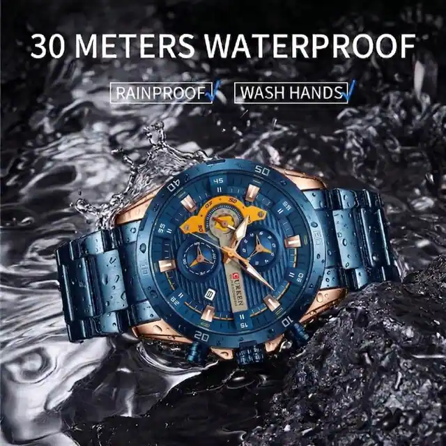 CURREN 8402 Men's Watch Blue thumbnail 2