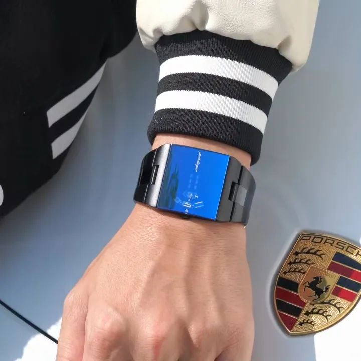 Poedagar 857 Men's watch BlackBlue thumbnail 5