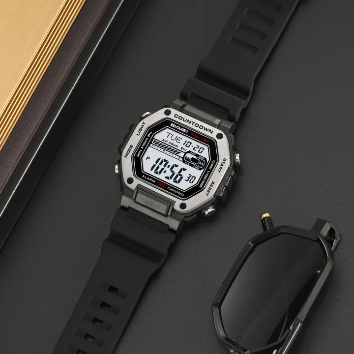 SKMEI 2522 Multifunctional Men's Watch Black thumbnail 2
