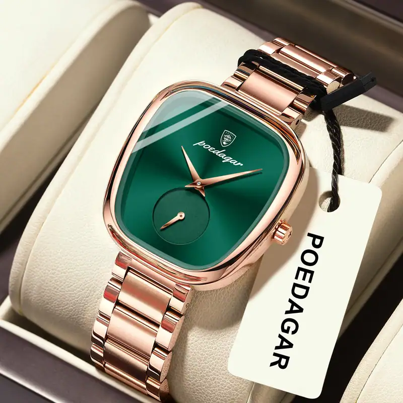 Poedagar Women's Watch RoseGreen