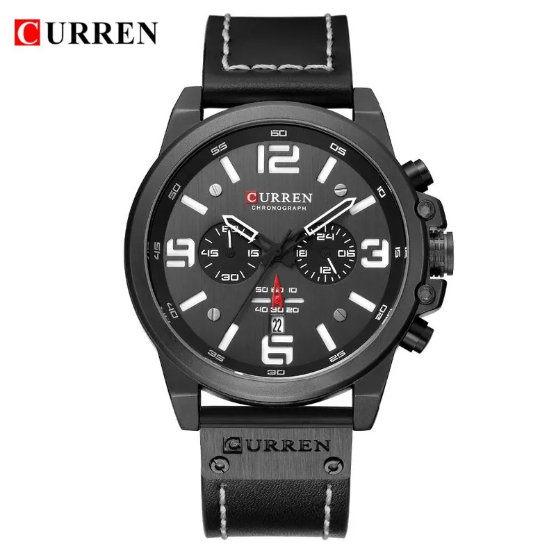 CURREN Ultimate Design Men's Watch Black thumbnail 2