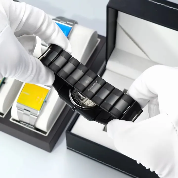 Poedagar 857 Men's watch BlackBlue thumbnail 4