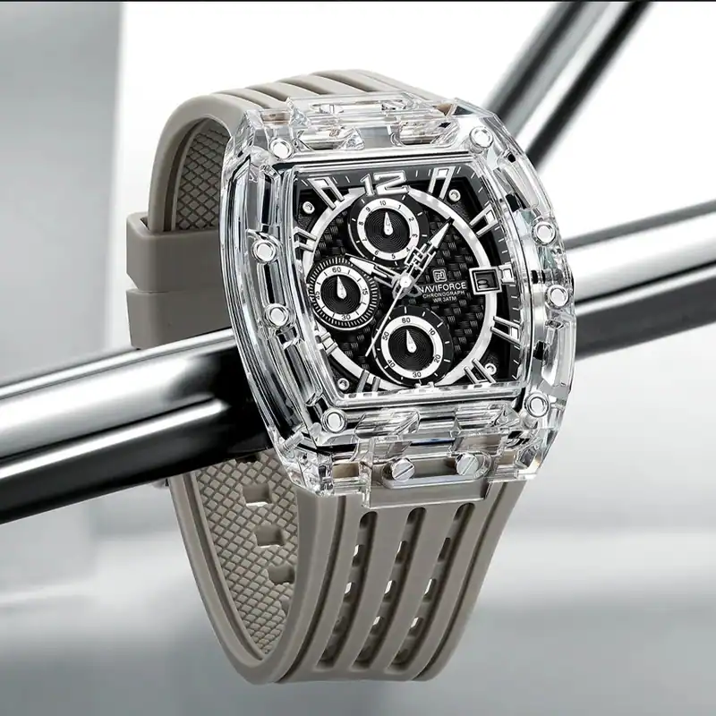 Naviforce Ultimate Transparent Men's Watch
