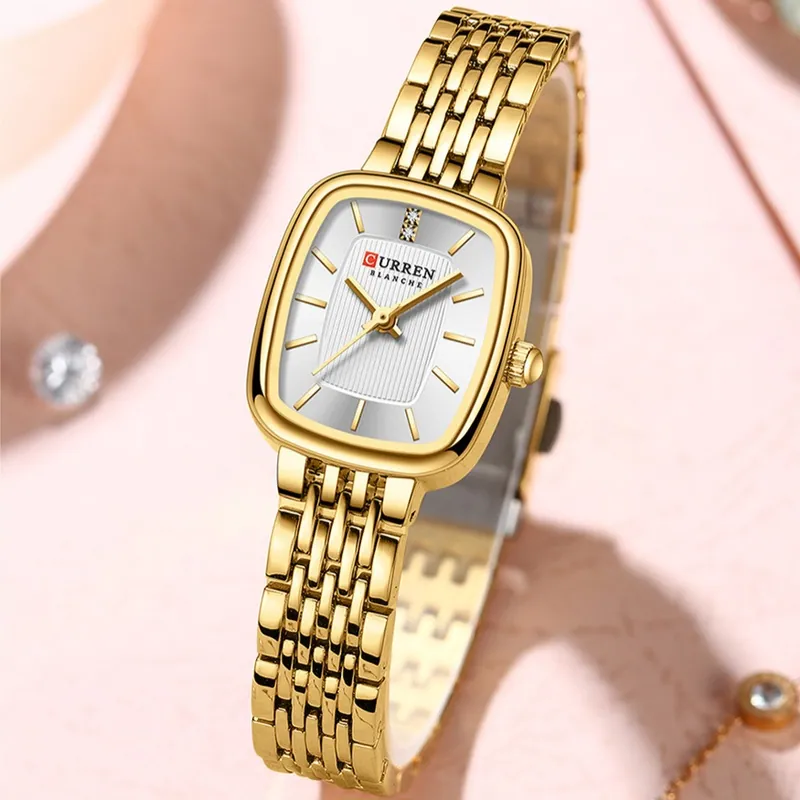 CURREN 9093 Women's Watch GoldWhite